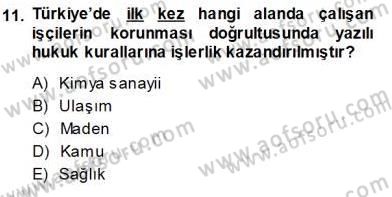 Sosyal Politika 1 Dersi Ara Sınavı Deneme Sınav Soruları 11. Soru