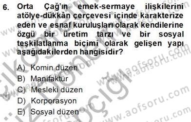 Sosyal Politika 1 Dersi Ara Sınavı Deneme Sınav Soruları 6. Soru