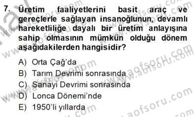 Sosyal Politika 1 Dersi Ara Sınavı Deneme Sınav Soruları 7. Soru
