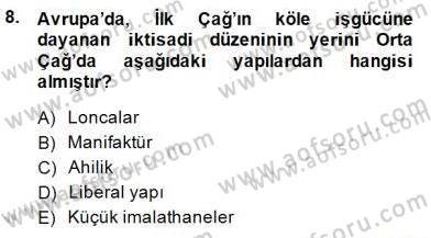 Sosyal Politika 1 Dersi Ara Sınavı Deneme Sınav Soruları 8. Soru