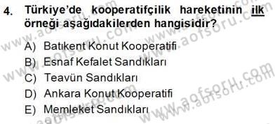 Sosyal Politika 1 Dersi 2014 - 2015 Yılı (Final) Dönem Sonu Sınav Soruları 4. Soru