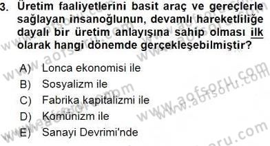 Sosyal Politika 1 Dersi Ara Sınavı Deneme Sınav Soruları 3. Soru
