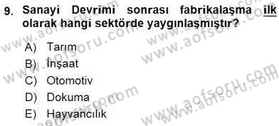 Sosyal Politika 1 Dersi Ara Sınavı Deneme Sınav Soruları 9. Soru