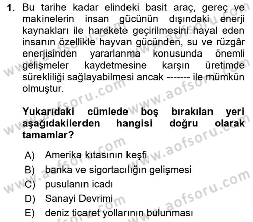 Sosyal Politika 1 Dersi 2022 - 2023 Yılı Yaz Okulu Sınav Soruları 1. Soru