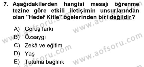 Sosyal Politika 1 Dersi 2025 - 2026 Yılı (Final) Dönem Sonu Sınav Soruları 7. Soru