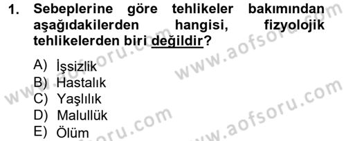 Sosyal Politika 2 Dersi 2012 - 2013 Yılı (Vize) Ara Sınav Soruları 1. Soru