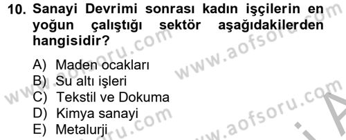 Sosyal Politika 2 Dersi 2012 - 2013 Yılı (Final) Dönem Sonu Sınav Soruları 10. Soru