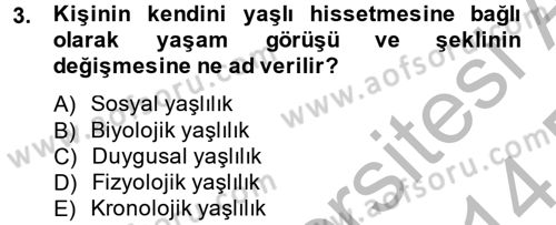 Sosyal Politika 2 Dersi 2013 - 2014 Yılı (Final) Dönem Sonu Sınav Soruları 3. Soru