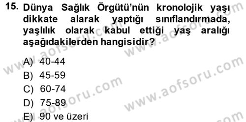 Sosyal Politika 2 Dersi 2014 - 2015 Yılı (Vize) Ara Sınav Soruları 15. Soru