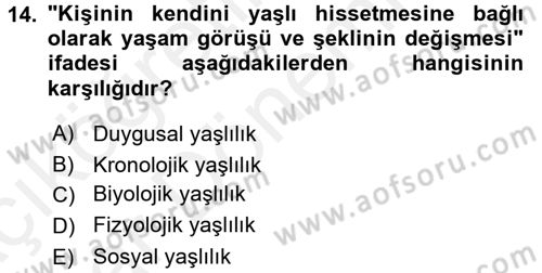 Sosyal Politika 2 Dersi 2015 - 2016 Yılı (Vize) Ara Sınav Soruları 14. Soru