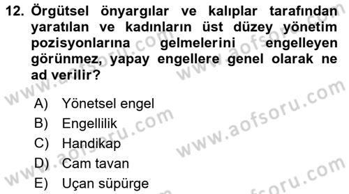 Sosyal Politika 2 Dersi 2015 - 2016 Yılı (Final) Dönem Sonu Sınav Soruları 12. Soru