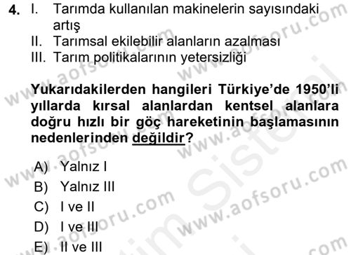 Çalışma Ekonomisi 2 Dersi 2015 - 2016 Yılı (Vize) Ara Sınav Soruları 4. Soru