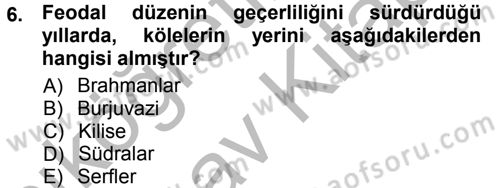 Çalışma İlişkileri Dersi Ara Sınavı Deneme Sınav Soruları 6. Soru