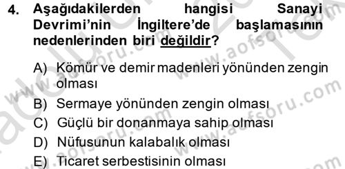 Çalışma İlişkileri Dersi 2014 - 2015 Yılı Tek Ders Sınav Soruları 4. Soru