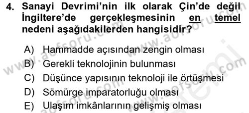 Çalışma İlişkileri Dersi 2017 - 2018 Yılı (Final) Dönem Sonu Sınav Soruları 4. Soru
