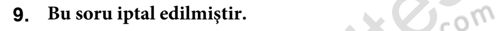 İş Sağlığı ve Güvenliği Dersi 2023 - 2024 Yılı (Vize) Ara Sınav Soruları 9. Soru