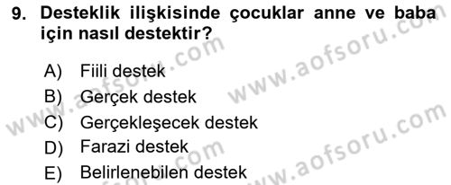 İş Sağlığı ve Güvenliği Dersi 2025 - 2026 Yılı (Final) Dönem Sonu Sınav Soruları 9. Soru