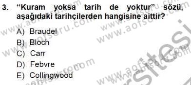 Çalışma İlişkileri Tarihi Dersi 2012 - 2013 Yılı (Vize) Ara Sınav Soruları 3. Soru