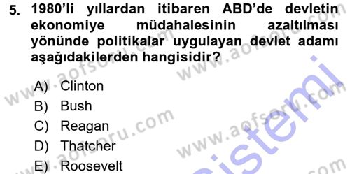 Endüstri İlişkileri Dersi 2015 - 2016 Yılı (Final) Dönem Sonu Sınav Soruları 5. Soru