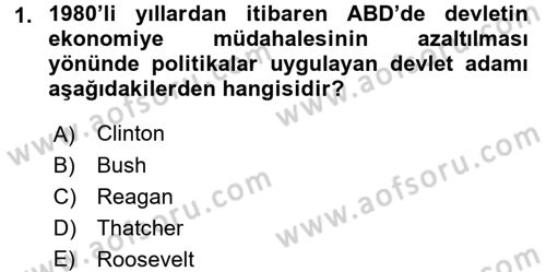 Endüstri İlişkileri Dersi 2015 - 2016 Yılı Tek Ders Sınav Soruları 1. Soru
