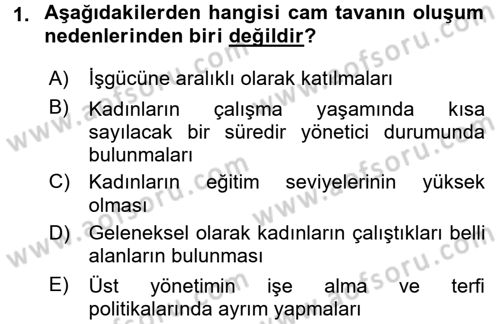 Endüstri İlişkileri Dersi 2016 - 2017 Yılı 3 Ders Sınav Soruları 1. Soru