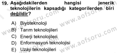 Endüstri İlişkileri Dersi 2017 - 2018 Yılı (Final) Dönem Sonu Sınav Soruları 19. Soru