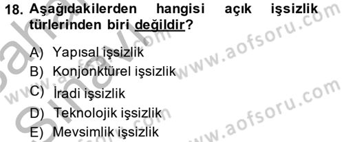 Yeni Teknolojiler ve Çalışma Hayatı Dersi 2013 - 2014 Yılı (Vize) Ara Sınav Soruları 18. Soru