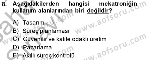 Yeni Teknolojiler ve Çalışma Hayatı Dersi 2013 - 2014 Yılı (Vize) Ara Sınav Soruları 8. Soru