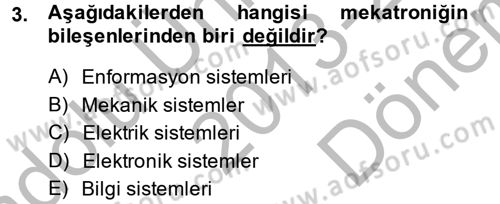 Yeni Teknolojiler ve Çalışma Hayatı Dersi 2013 - 2014 Yılı (Final) Dönem Sonu Sınav Soruları 3. Soru