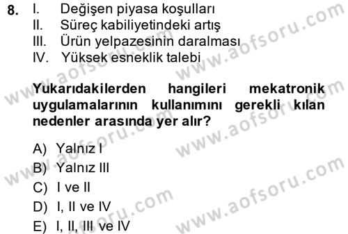Yeni Teknolojiler ve Çalışma Hayatı Dersi 2014 - 2015 Yılı (Vize) Ara Sınav Soruları 8. Soru