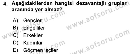 Yeni Teknolojiler ve Çalışma Hayatı Dersi 2015 - 2016 Yılı (Final) Dönem Sonu Sınav Soruları 4. Soru