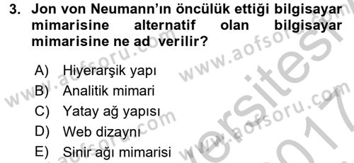 Yeni Teknolojiler ve Çalışma Hayatı Dersi 2016 - 2017 Yılı (Vize) Ara Sınav Soruları 3. Soru
