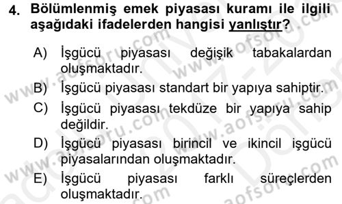 Yeni Teknolojiler ve Çalışma Hayatı Dersi 2017 - 2018 Yılı (Final) Dönem Sonu Sınav Soruları 4. Soru