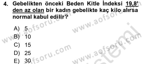 Çocuk Gelişiminde Normal Ve Atipik Gelişim Dersi 2015 - 2016 Yılı (Final) Dönem Sonu Sınav Soruları 4. Soru