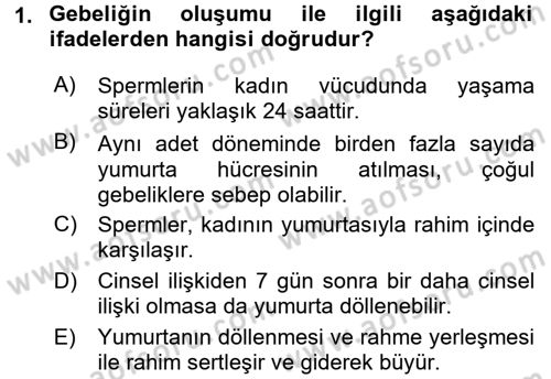 Çocuk Gelişiminde Normal Ve Atipik Gelişim Dersi 2016 - 2017 Yılı (Vize) Ara Sınav Soruları 1. Soru