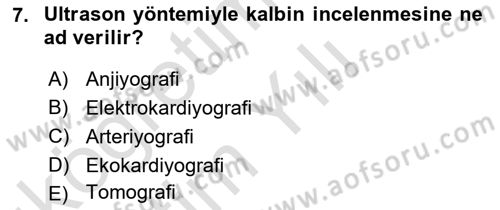 Çocuk Gelişiminde Normal Ve Atipik Gelişim Dersi 2020 - 2021 Yılı Yaz Okulu Sınav Soruları 7. Soru