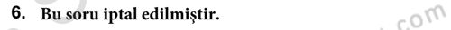 Çocuk Gelişimi Dersi 2019 - 2020 Yılı (Vize) Ara Sınav Soruları 6. Soru