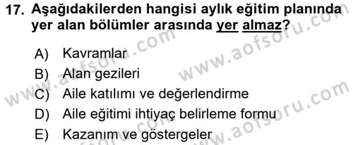 Kurum Uygulamaları Dersi 2016 - 2017 Yılı (Vize) Ara Sınavı 17. Soru