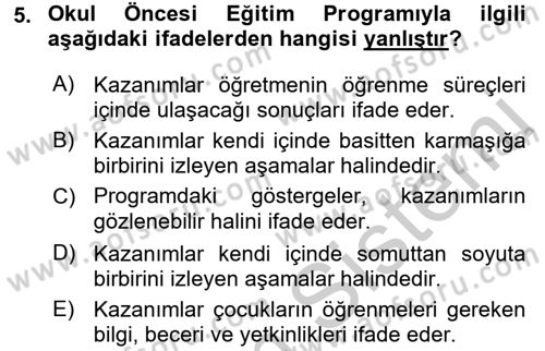 Kurum Uygulamaları Dersi 2016 - 2017 Yılı (Vize) Ara Sınavı 5. Soru