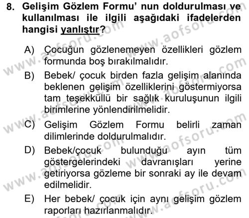 Kurum Uygulamaları Dersi 2016 - 2017 Yılı (Vize) Ara Sınavı 8. Soru