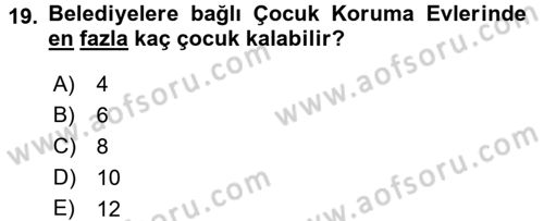 Kurum Uygulamaları Dersi 2016 - 2017 Yılı (Final) Dönem Sonu Sınav Soruları 19. Soru