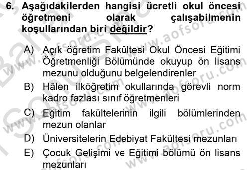 Kurum Uygulamaları Dersi 2016 - 2017 Yılı (Final) Dönem Sonu Sınav Soruları 6. Soru