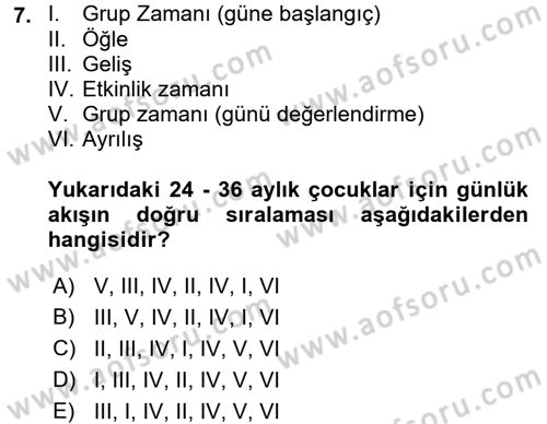 Kurum Uygulamaları Dersi 2017 - 2018 Yılı (Vize) Ara Sınav Soruları 7. Soru