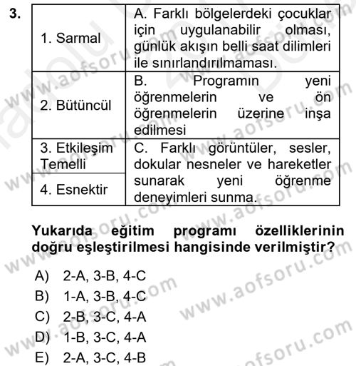 Kurum Uygulamaları Dersi 2017 - 2018 Yılı (Final) Dönem Sonu Sınav Soruları 3. Soru
