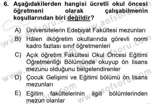 Kurum Uygulamaları Dersi 2017 - 2018 Yılı (Final) Dönem Sonu Sınav Soruları 6. Soru