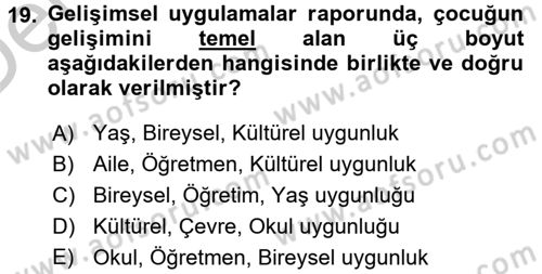 Çocuk, Bilim Ve Teknoloji Dersi 2016 - 2017 Yılı 3 Ders Sınav Soruları 19. Soru