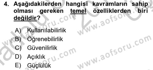 Çocuk, Bilim Ve Teknoloji Dersi 2016 - 2017 Yılı 3 Ders Sınav Soruları 4. Soru