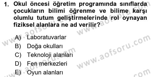 Çocuk, Bilim Ve Teknoloji Dersi 2016 - 2017 Yılı (Final) Dönem Sonu Sınav Soruları 1. Soru