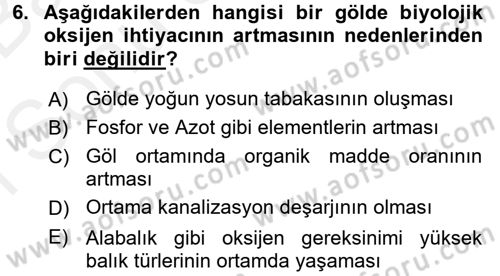 Çocuk, Bilim Ve Teknoloji Dersi 2017 - 2018 Yılı (Final) Dönem Sonu Sınav Soruları 6. Soru