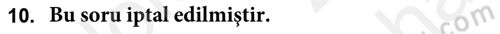 Çocuk, Bilim Ve Teknoloji Dersi 2018 - 2019 Yılı (Vize) Ara Sınav Soruları 10. Soru